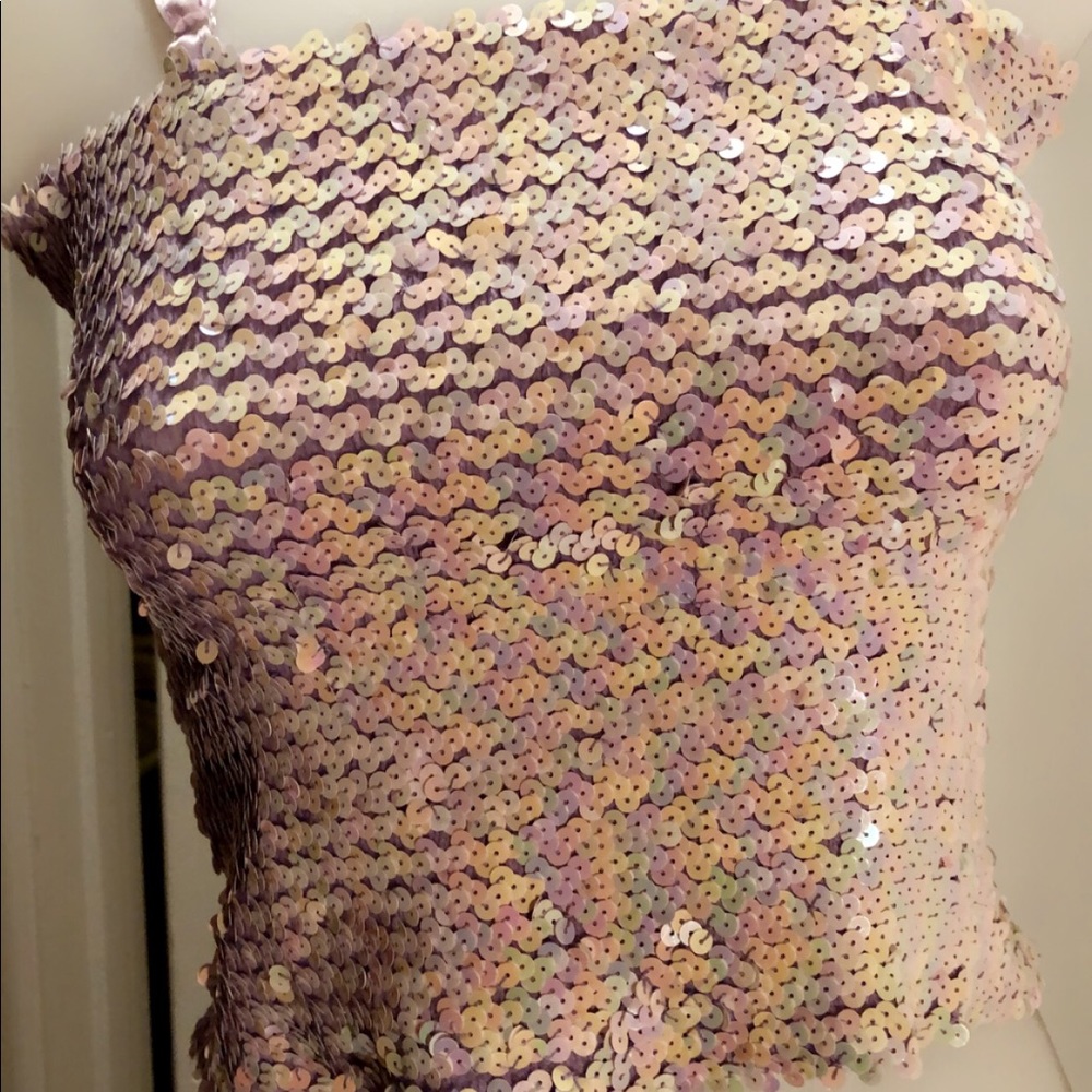 Sequin top